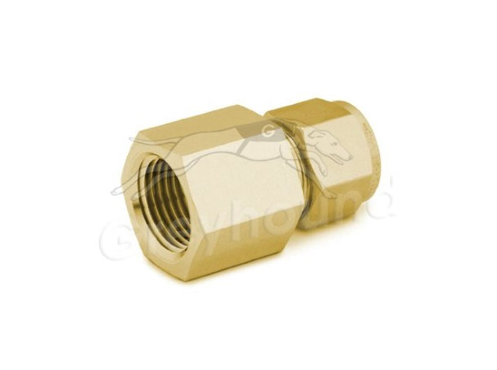 Picture of Female NPT Connector 1/4"T-1/2"P Brass Swagelok 